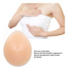 Prótese Autoadesiva De Silicone Para Mastectomia Em Forma De 4