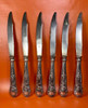 Antiguos Cuchillos Franceses | Set De 6 | Metal Plateado 0