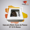 Caja Para Medio Huevo De Pascua Relleno Nº12 Y 15 Pack X 50 2