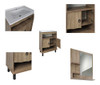 Mueble De Baño Botiquín Bacha Con Espejo Armado Incluido 2