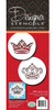 Designer Stencils C586 Royal Crowns Cookie Set De Plantilla 0