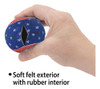 Pelota D/tenis Top Glides Precortada P/caminadora Patriótica 1