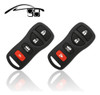 2 Nuevo Reemplazo Keyless De La Entrada Control Remoto Llave 2