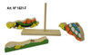 Juego Ensartar Modelo Tortuga Madera Didáctico Luhjbn 2