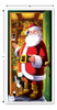 Cubierta Para Puerta De Santa, Funda De Plástico Decoración 1
