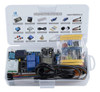 Kit Básico Esp32 Con Wifi Sensores Componentes Display Caja 0