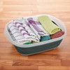Prepworks Bañera Plegable Grande, Gris 2