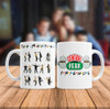 20 Plantillas Friends + 20 Mockups Tazas Sublimación 5
