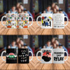 20 Plantillas Friends + 20 Mockups Tazas Sublimación 6