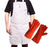 Kit Soldador Delantal + Guantes De Descarne 0