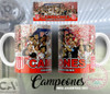 Plantillas Sublimar Tazas Estudiantes Campeón Copa Argentina 2