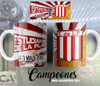 Plantillas Sublimar Tazas Estudiantes Campeón Copa Argentina 7