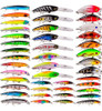 30pcs Pesca Señuelos Anzuelos Crankbaits Minnow Cebos Tackle 1