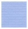 Revestimiento Pared Adhesivo 3d Ladrillo Celeste Pack X 15 0