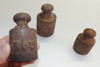 Lote 3 Antigos Pesos De Balança Em Ferro - 2k, 1k E 500g -04 4 Lote 3 Antigos Pesos De Balança Em Ferro - 2k, 1k E 500g -04 4