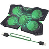 15.6-17 Pulgadas Portátil Refrigeración Pad Con 5 Ventilador 0