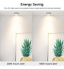 Luz De Disco Led Magnética De 5 W, Luces Blancas Cableadas D 3