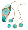 Conjunto Reloj Caravanas Colgantes Bohemian 0