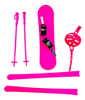 Muñeca Articulada C/ Accesorios Ski Invierno Snow Accesorios 2 Muñeca Articulada C/ Accesorios Ski Invierno Snow Accesorios 2