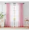 Ombre Cortinas De Gasa Triturada Cortinas Transparentes De 8 1