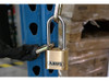 Abus 18050 Candado De Combinación De Latón Macizo Grillete D 2