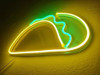Cartel Taco Mexicano Neon Led Acrilico Transparente 4 Cartel Taco Mexicano Neon Led Acrilico Transparente 4