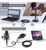 Cable De Micrófono Usb De 10 Pies, Usb Macho A Xlr Hembra 3