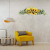 Homcomoda Swag De Girasol Artificial Con Eucalipto, Arco Dec 4