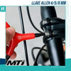 Herramienta Mti Llave Allen 3 Puntas 4/5/6 Mm Bicicletas 1