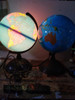 Globo Terráqueo Con Luz 20 Cm Diámetro  Sirve Como Veladora 2