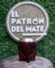 Mate Uruguayo Torpedo Acero Inox Artesanal Cuero Reforzado 6