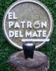 Mate Uruguayo Torpedo Acero Inox Artesanal Cuero Reforzado 7