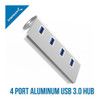 Sabrent Premium 4 Port Aluminum Usb 3.0 Hub (30 1