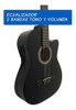 Guitarra Electrocriolla Romulo Garcia Cg-100cm 2