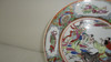 Raro Plato Canton Pintado A Mano Impecable Decoracion Vealo 3