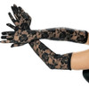 Guantes Largos De Encaje Negro Importados Mitones 0 Guantes Largos De Encaje Negro Importados Mitones 0