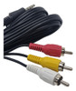 Cable Spica 4 Contactos A 3 Rca 1.80 Mts 1
