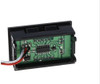 Voltimetro Digital Display Luz Led Rojo 0-40v 3 Cab 12v Full 5