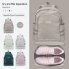 Mochila De Gimnasio Para Mujeres Con Compartimento De Zapato 1