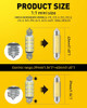 Auxito Bombilla Led 578 211-2 212-2 Bombilla 39 41 1.654 i. 5
