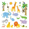 Vinilo Decorativo Pared [1bd7s78k] Animales Jungla 0