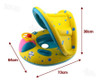 Inflables Para Bebé Niño Flotador Asiento Barco Piscina Anil 6