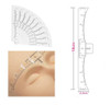 10 Reglas Calibradora Adhesivas Perfilado Cejas Microblading 1