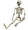 Combo Esqueleto Articulado Colgante Decoracion Halloween X8 0