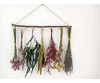 Estante De Flores Secas Colgante De Pared De Flores Secas De 3