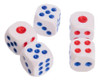 Juego De Póker 100 Fichas + Cartas Y Dados En Caja Portable 4