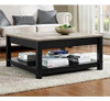 Mesita Ameriwood Home Carver Negra 1