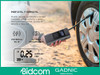 Inflador Eléctrico Portátil Gadnic Recargable Multiuso Auto 3
