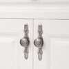 5 Tiradores Estilo Antiguo - Brushed Nickel 4