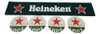 Bar Mat Esterilla Heineken Escurridor Barman + 4 Posavasos 2